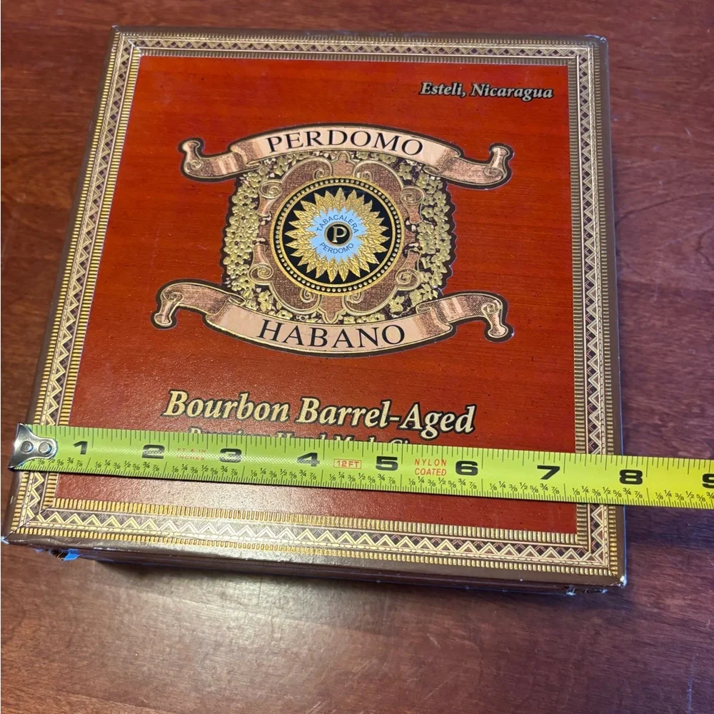2/$20 Wooden Hinged Cigar Box